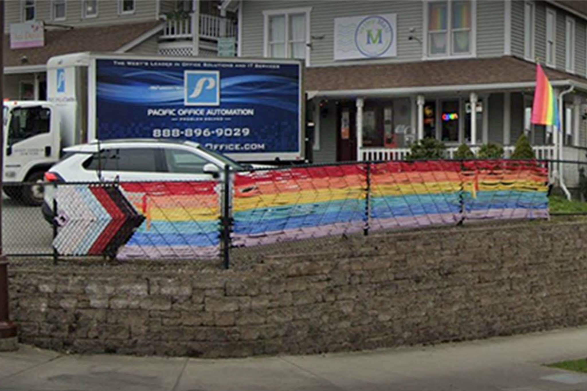 The Pride Wall in Duvall. (Courtesy photo)