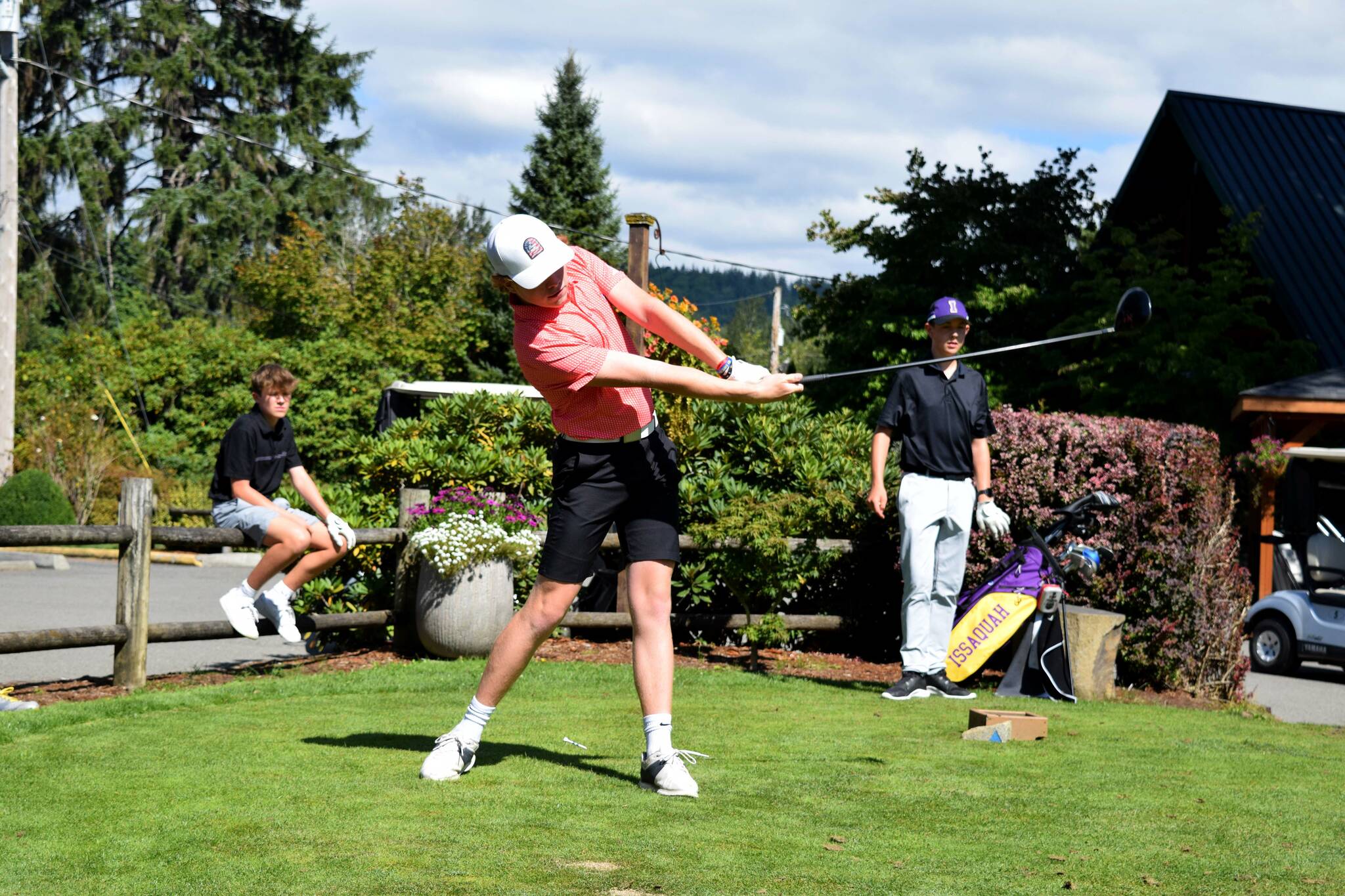 Photo by Conor Wilson/Valley Record.
The Mount Si golf tem has its sights set on the KingCo league title.