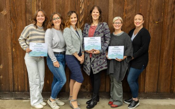 Keep It Local Snoqualmie Valley Employee of the Quarter winners pose for a photo at North Fork Farms on Sept. 27. From left: Sydney Pegg, April Littlejohn, Pamela Savagaonkar, Amanda McLeod, Christina Gilley, Katie Linder.
Courtesy Photo