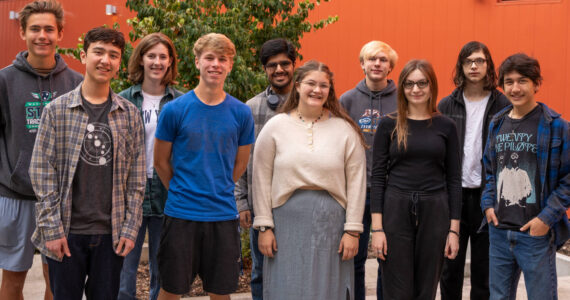 Ten Mount Si Seniors were recognized by the National Merit Scholarship Corporation this month. Students entered into the competition by taking the 2022 Preliminary SAT. Nine were awarded a letter of commendation, while one was named a semi-finalist. Commendation: Avery Behn, Audrey Haindfield, Erick Hammersmark, Quaid Harrison, Aedan Kitchen, Alexander Mclean, Ashley Mitchell, Tanner Nelson, Christian Winder. Semi Finalist: Faraz Ahmed. 
Photo Courtesy of the Snoqualmie Valley School District