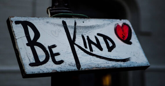 Be Kind Stock Photo.