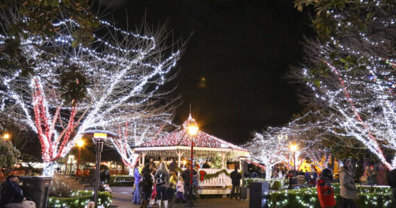 Courtesy photo
Lights shine bright at last year’s Snoqualmie Winter Lights event, attended by more than 3,000 people.