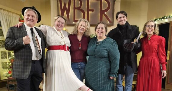 The cast of “It’a Wonderful Life” at Valley Center Stage. Courtesy photo.