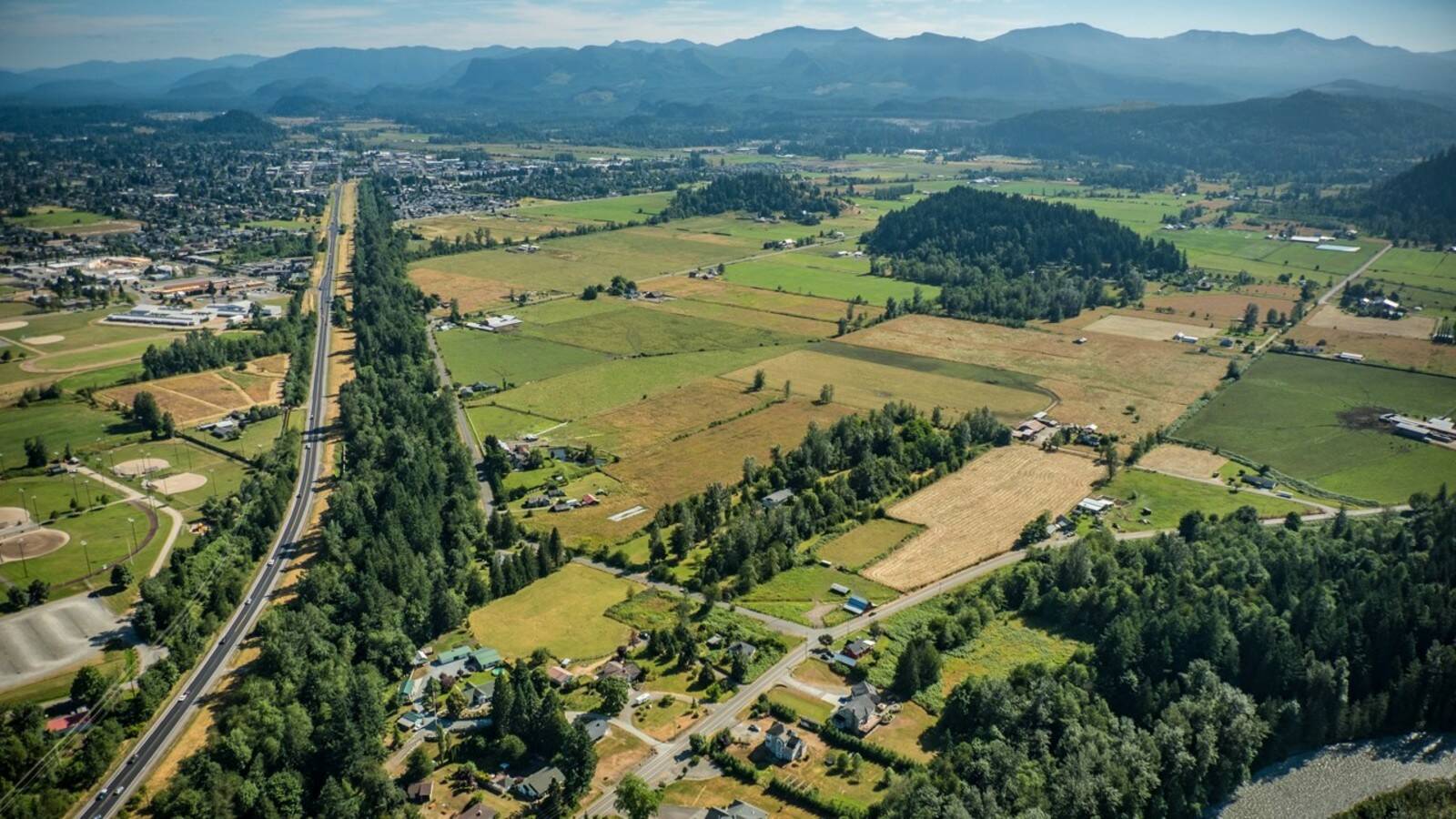 Courtesy photo
An aerial shot of farm land in the Snoqualmie Valley.