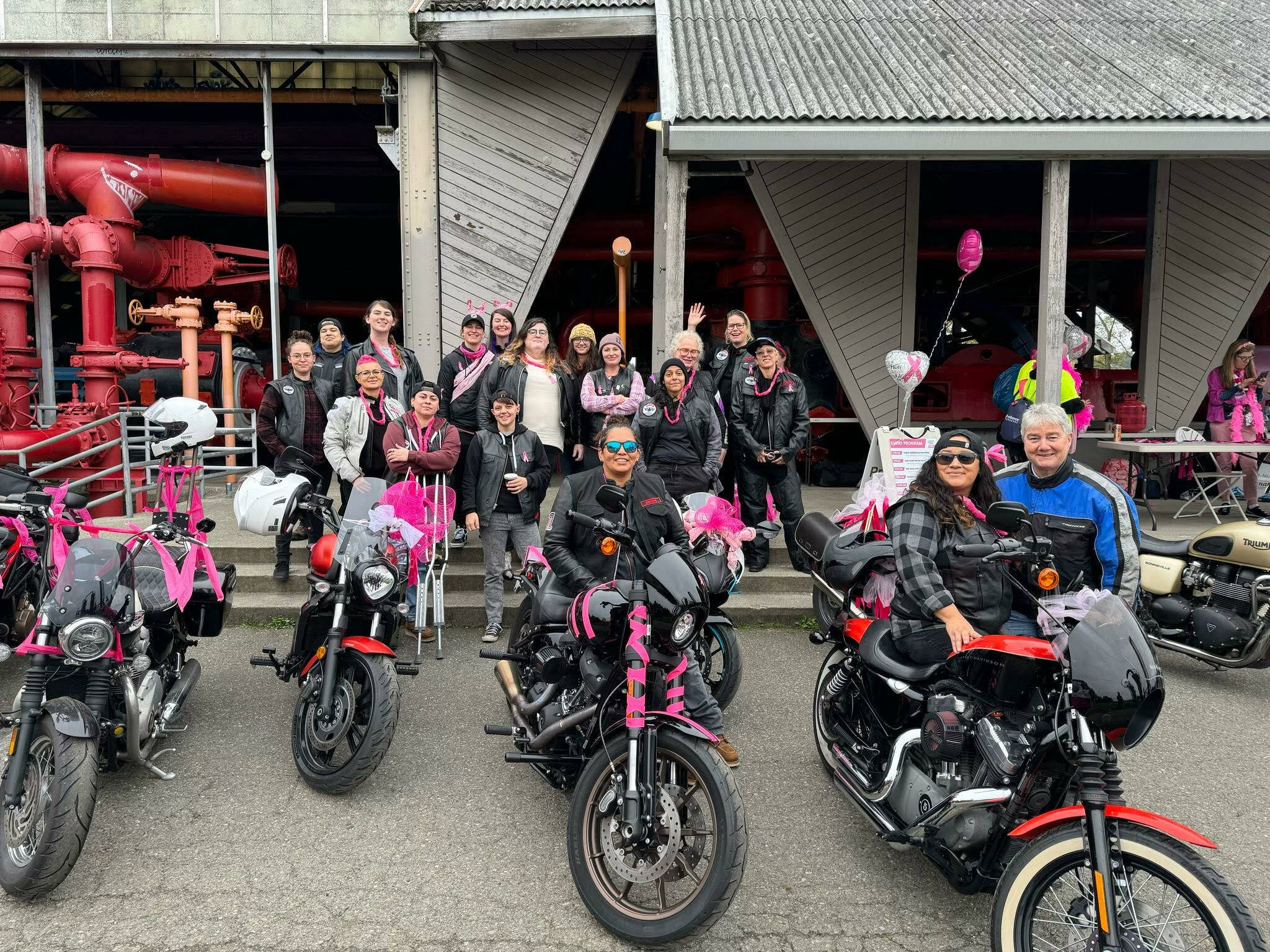 Courtesy photo
The Seattle Dykes on Bikes at the 2023 Making Strides of Seattle breast cancer walk.