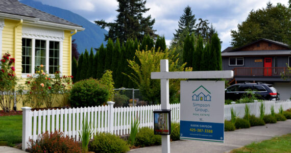 File Photo
A home for sale along Falls Avenue in Snoqualmie in 2022.