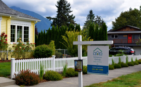 File Photo
A home for sale along Falls Avenue in Snoqualmie in 2022.