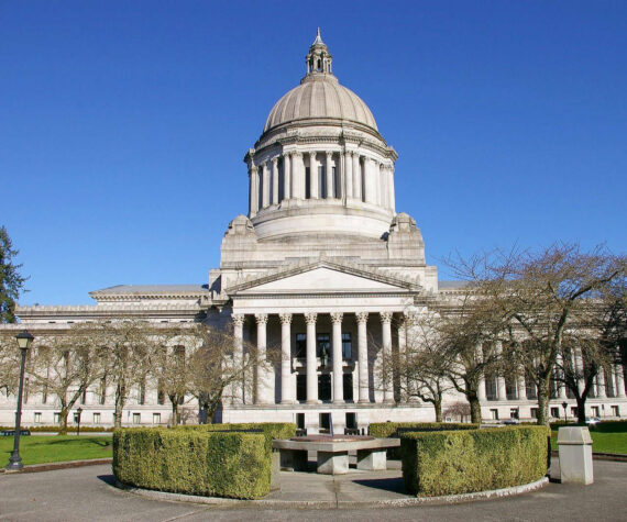<p>The state Capitol Building in Olympia. FILE PHOTO</p>