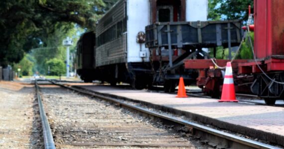 Railroad tracks in downtown Snoqualmie. File photo