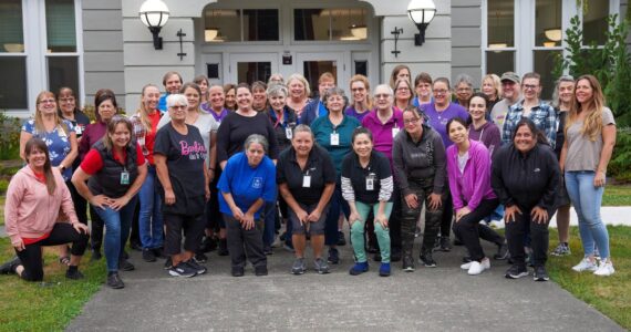 The Snoqualmie Valley School District celebrated the team behind their school program on School Lunch Hero Day on May 3. Photo courtesy of the Snoqualmie Valley School District
