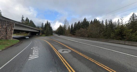 SE. North Bend Way and SE. Winery Road. From Google Maps.