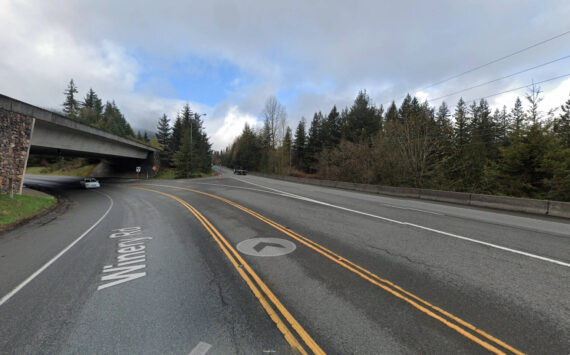 SE. North Bend Way and SE. Winery Road. From Google Maps.