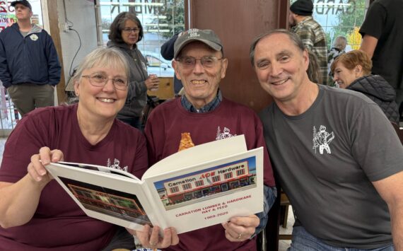 Bob Cox Sr. in the middle, with Ron on the right and his sister Kitty on the left. Photos courtesy of Sara Cox