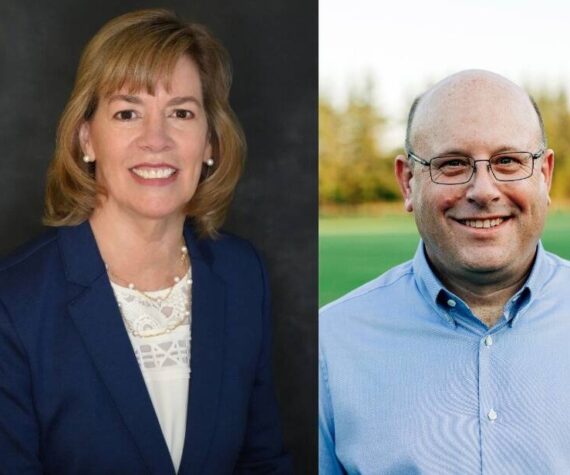 Early election results show that Jim Mayhew leads incumbent Katherine Ross in the race for mayor of Snoqualmie.