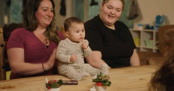 Clients of Mamma’s Hands, as seen in a promotional video at mammashands.org. Screenshot