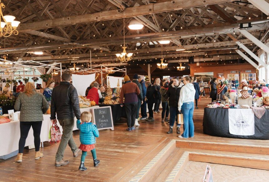 <p>Carnation Farms holiday market. Photo courtesy of Carnation Farms</p>