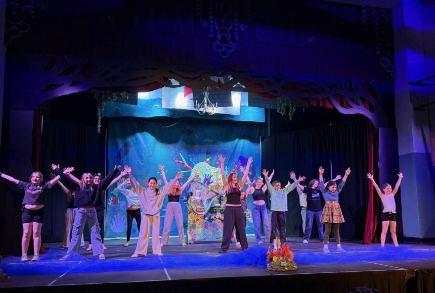 <p>Youth members of Cascade Community Theatre rehearse their January 2026 show, &ldquo;The Little Mermaid Jr.&rdquo; Photo courtesy of Cascade Community Theatre</p>