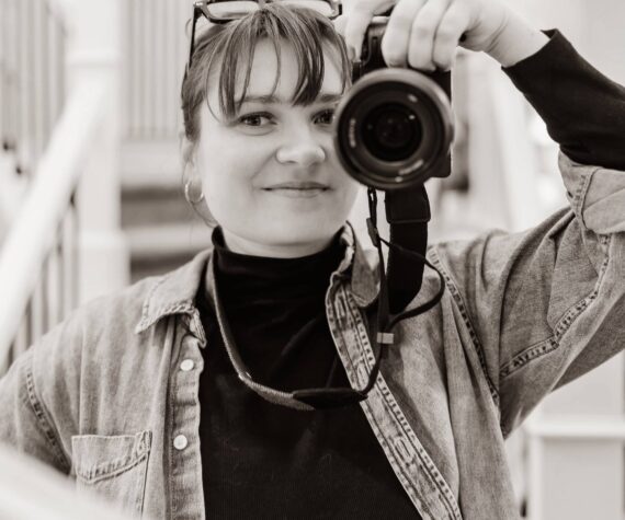 <p>Owner of Grace + Light Photography, Tatiana Meyer. Photo courtesy of Tatiana Meyer</p>