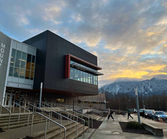 <p>Mount Si High School. (Photo courtesy of Snoqualmie Valley School District)</p>