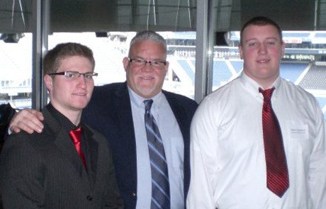 Mount Si seniors Connor Deutsch and Brian Copeland