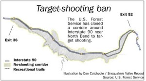Snoqualmie man seeks 1-90 shooting spots