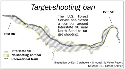 Snoqualmie man seeks 1-90 shooting spots