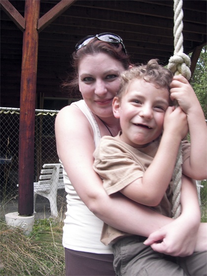 Mom Jennifer and son Dillyn