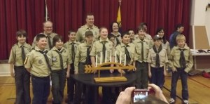 Nine Valley boys earn Arrow of Light, Cub Scouts' highest honor