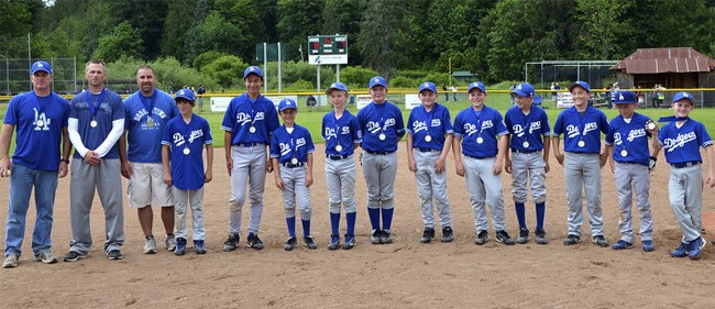 Falls Dodgers win Snoqualmie Valley Little League Tournament