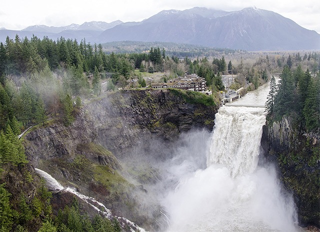 Snoqualmie Falls was an impressive sight in the Nov. 18 flood