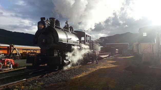 Snoqualmie’s own Northwest Railway Museum is taking part in the fourth annual GiveBIG benefit to bring the Santa Cruz Portland Cement No. 2 engine (left