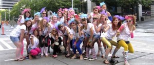 Cheer team rocks at marathon competition