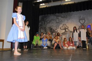 Rehearsing the court scene