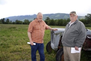 Tracking elk at Meadowbrook Farm