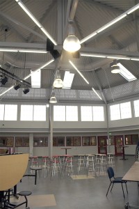 New tech and construction (above