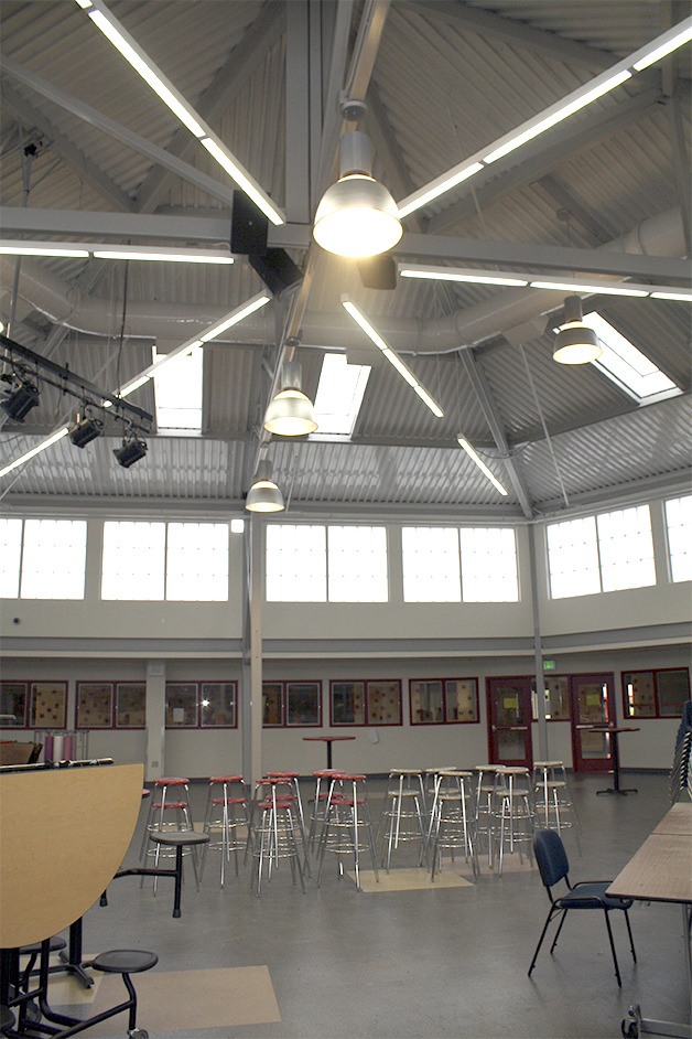 New tech and construction (above
