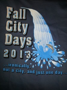 Fall City Days logowear for 2013