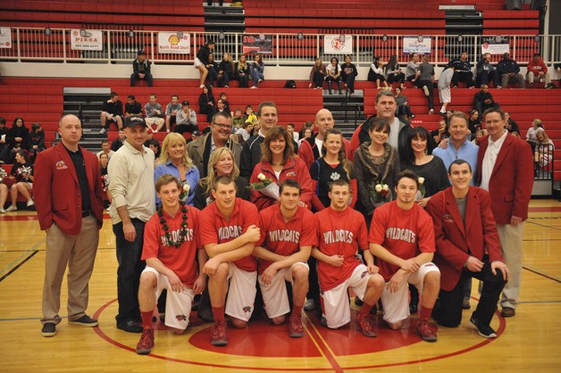Thursday's match was Senior Night for the Mount Si boys. Seniors Levi Botten