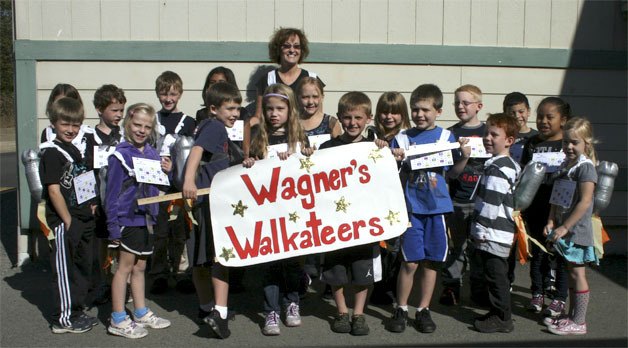 Up, up and away: Wagner's Walkateers win for spirit at elementary fundraiser | Photo
