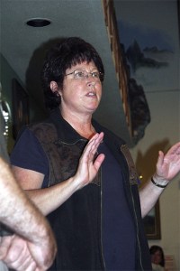 North Bend resident Gillian Cowley expresses concerns for child safety if a hotel is built near her neighborhood. “I feel very unsafe