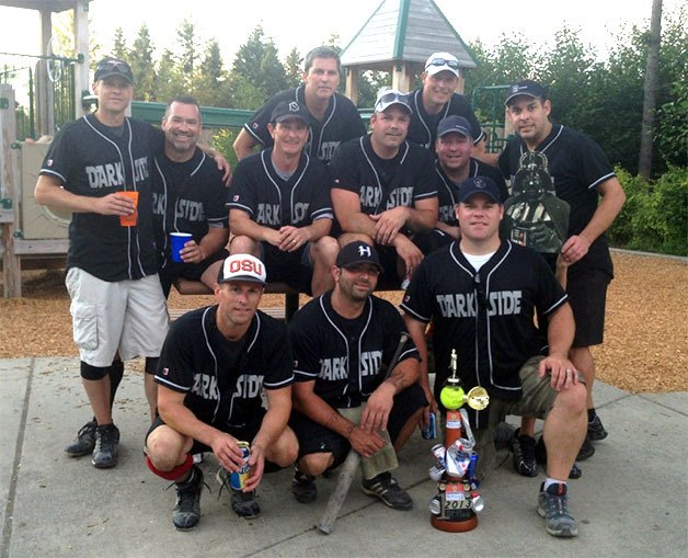 May the Force be with you: Darkside men's softball team clinches championship