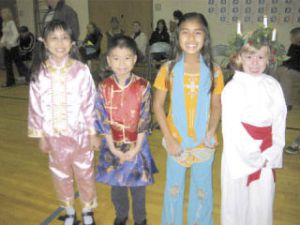 Fourth grade student Natalie Ng