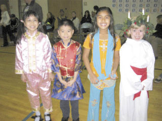 Fourth grade student Natalie Ng