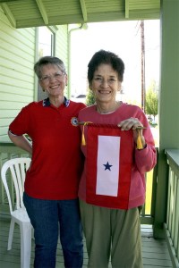 Sharing a symbol of pride and honor