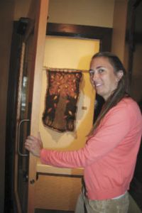 Opening the entry to the newly opened Fall City Inn