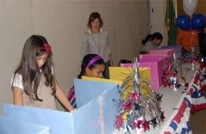 Fifth graders Janna Price