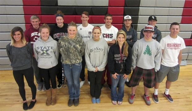 Pictured from left are