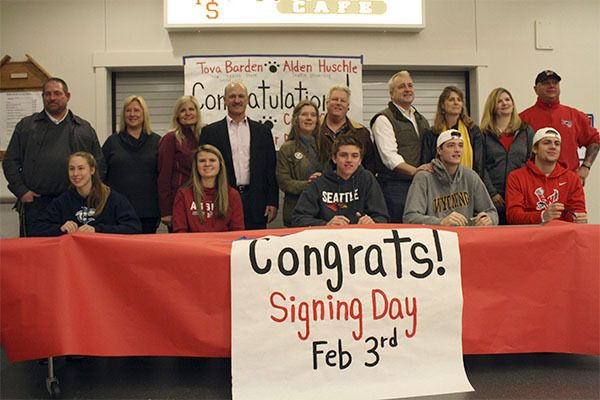 From left: Camryn Buck