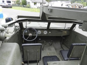 Military vehicles such as this halftrack will be on display at the pancake breakfast hosted by the Masons