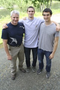 Seth Truscott/Staff Photo Dad Jim (Mount Si High School Class of 1985) and brothers Kyle